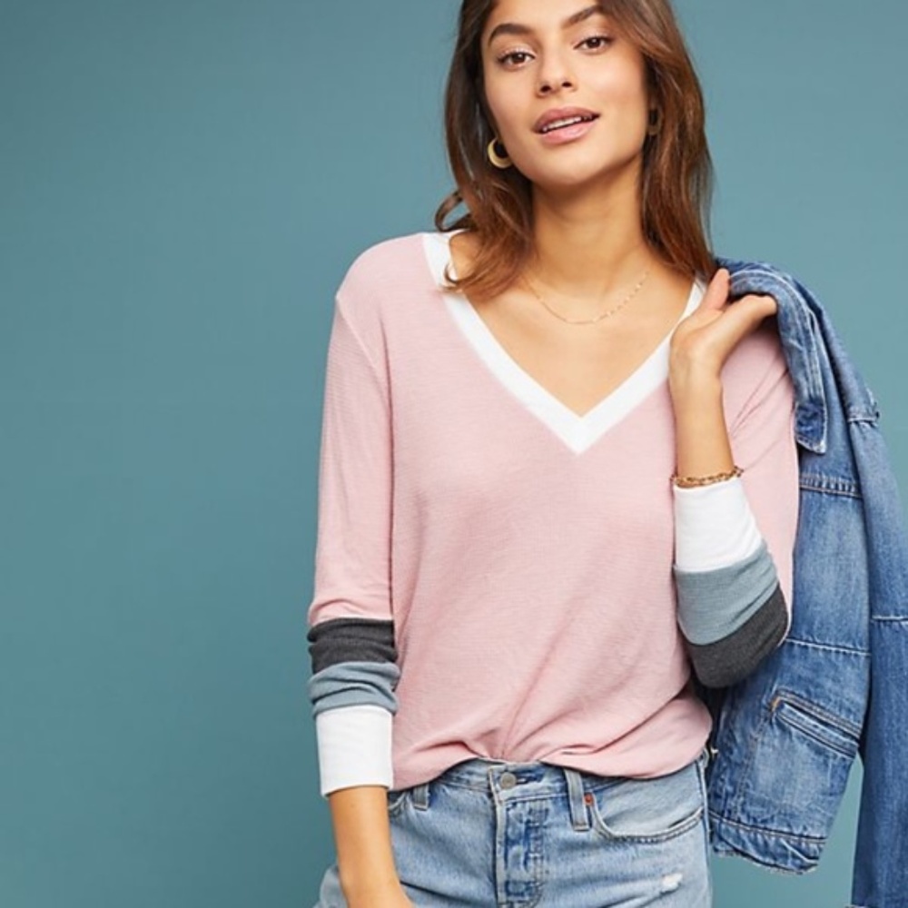 Wilcox thermal colorblock tee